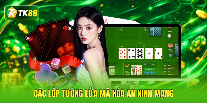 Các lớp tường lửa mã hóa an ninh mạng